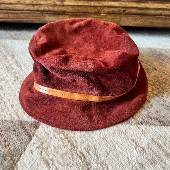 Coach vintage leather bucket hat - Picture 4 of 6
